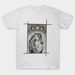 Moon horse T-Shirt